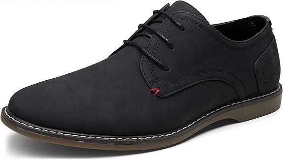 Jousen Men's Casual Dress Shoes Retro Business Classic Dress Shoes for Men